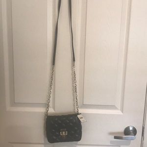 Banana republic black cross body bag